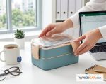 Lunch Box "Fely" Titiz — Boîte à déjeuner 2 étages 900 ml avec couverts | Kelicap.com – Image 3