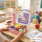 Lunch Box Ourson "Tedene!"— 3 compartiments en acier inoxydable | Kelicap.com – Image 3