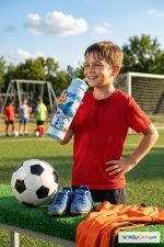 Gourde Requin "Shark" — Bouteille d'eau 500 ml avec paille pour enfant – Image 3