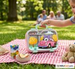 Lunch Box Bento Inox 3 Compartiments Fille "LIKABLE" - Boîte Repas Anti-Fuite | Kelicap.com – Image 4
