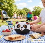 Lunch Box Panda — Boîte à déjeuner 3 compartiments 1L avec couverts | Kelicap.com – Image 4