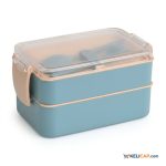 Lunch Box "Fely" Titiz — Boîte à déjeuner 2 étages 900 ml avec couverts | Kelicap.com