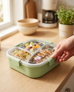 Lunch Box Inox 304 — Bento 3 compartiments étanche | Kelicap.com – Image 2