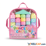 Princess Castle — Blocs de construction pastel & éducatifs | Kelicap.com