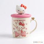 Mug Cute Kitty avec couvercle — Pause douceur | Kelicap.com