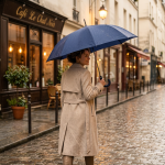 Parapluie Pliable Automatique Bleu — Étanche | Kelicap.com – Image 2