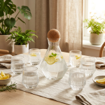 Service Carafe & Verres Hexagonaux — 7 Pièces | Kelicap.com – Image 2