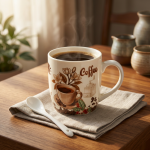 Mug Coffee floral — Pause café élégante | Kelicap.com – Image 2