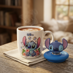 Mug Stitch avec couvercle — Pause joyeuse | Kelicap.com – Image 2