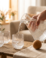 Service Carafe & Verres Hexagonaux — 7 Pièces | Kelicap.com – Image 3