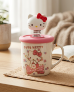 Mug Cute Kitty avec couvercle — Pause douceur | Kelicap.com – Image 3
